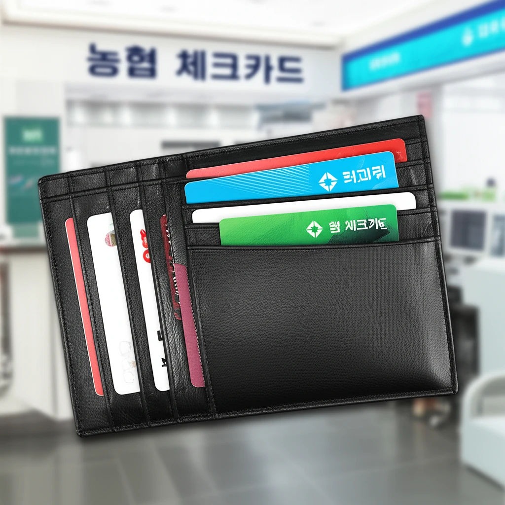 농협 체크카드 발급 이미지
