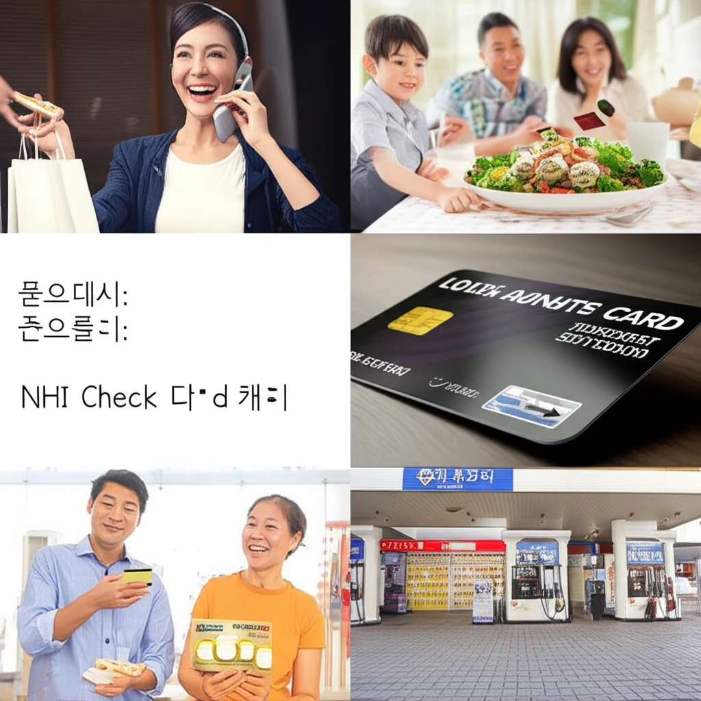 농협 체크카드 다양한 혜택 유형 이미지