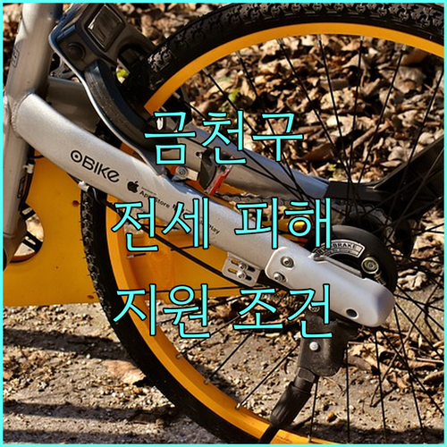 2025 금천구 전세 피해 임차인 지원 조건, 신청 방법, 지원 금액 상세 안내