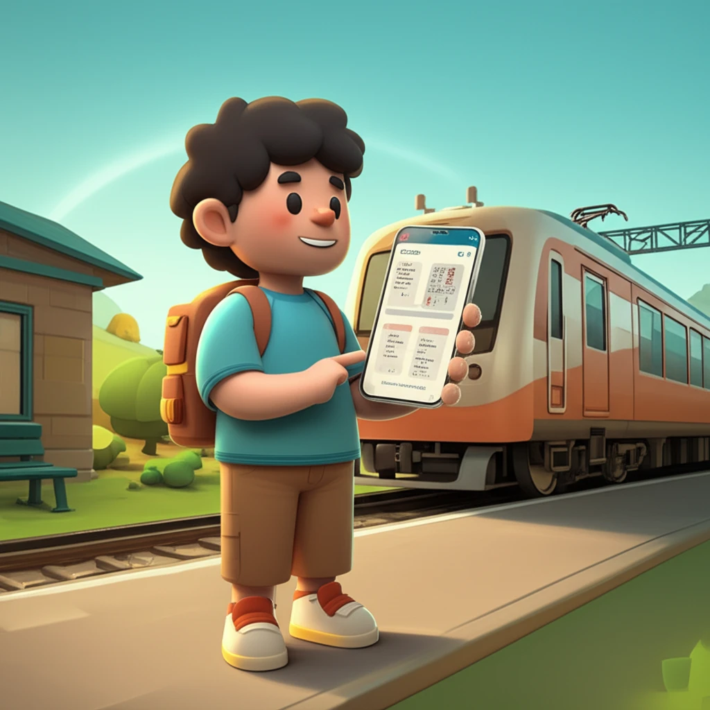 각계역 승강장 전경