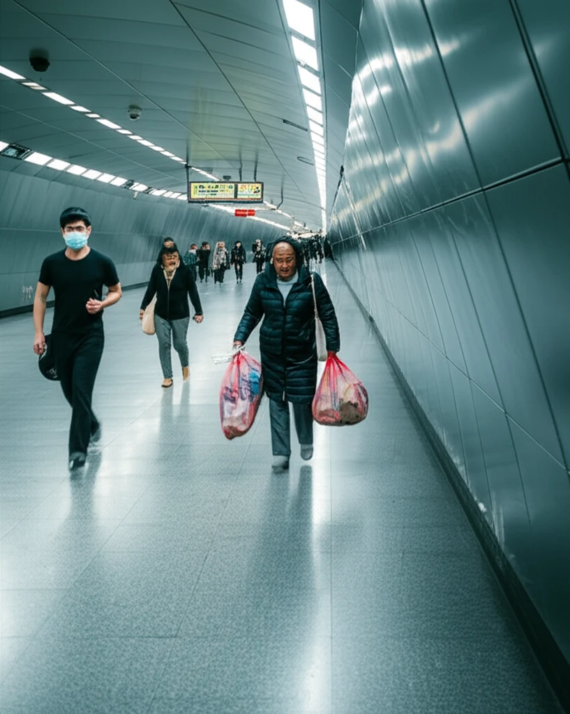 가락시장역 환승 통로 안내 이미지