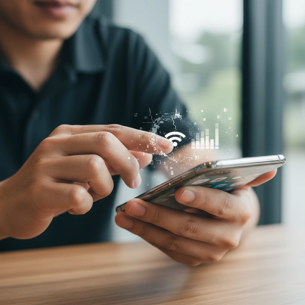 보이스톡 네트워크 설정 이미지