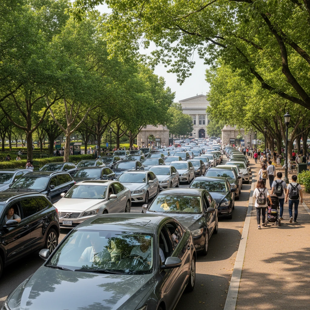 보라매공원 주차장 안내