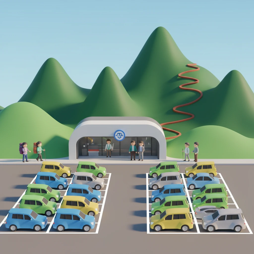 하남시 벤처센터 주차장